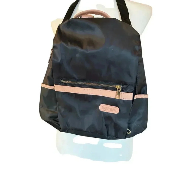 Haoyuan backpack black and rose gold - Picture 3 of 5